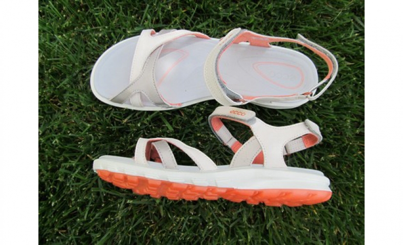 ECCO Cruise Sandals, Shadow White/Silver Grey/Coral, 3.5 UK€58.11