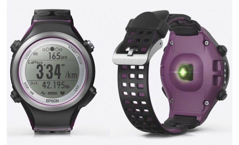 Epson Runsense SF-810 GPS Watch with built-in Heart Rate Monitor $119.99