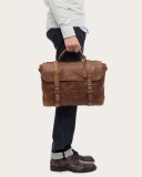 FRYE Men’s Logan Antique Pull Up Flap Briefcase $328.12