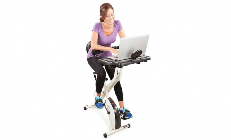 33% off!  FitDesk 2.0 Desk Exercise Bike with Massage Bar $199.99