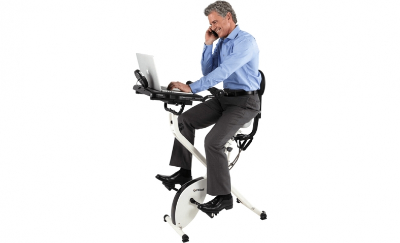 33% off!  FitDesk 2.0 Desk Exercise Bike with Massage Bar $199.99