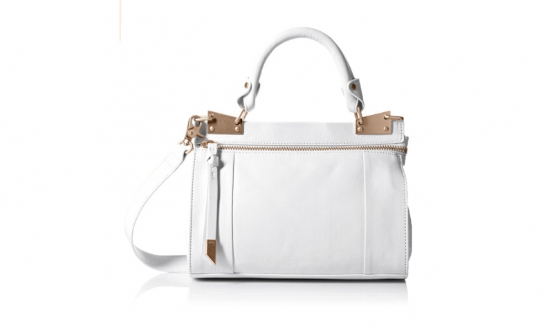 Foley + Corinna Dione Mini Messenger Convertible Top Handle Bag, White $53.58