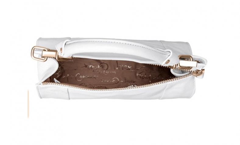 Foley + Corinna Dione Mini Messenger Convertible Top Handle Bag, White $53.58