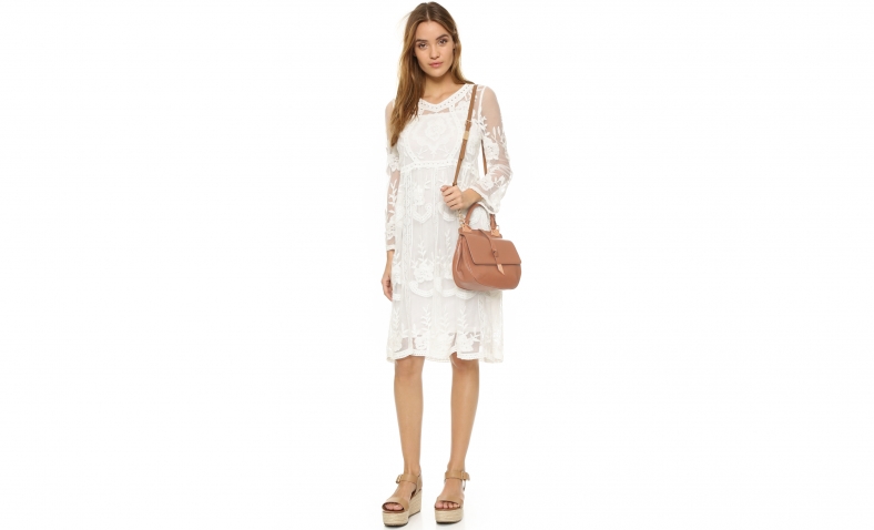 Foley + Corinna Dione Saddle Convertible Top Handle Bag, Chestnut, One Size$95.29