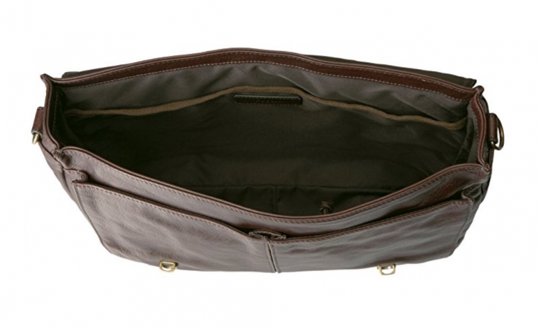 2016 new! 61% off  Fossil Defender Leather Messenger Bag $116.36