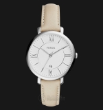 45% off!  Fossil ES3793 Jacqueline Stainless Steel Watch with Leather Band $52.30