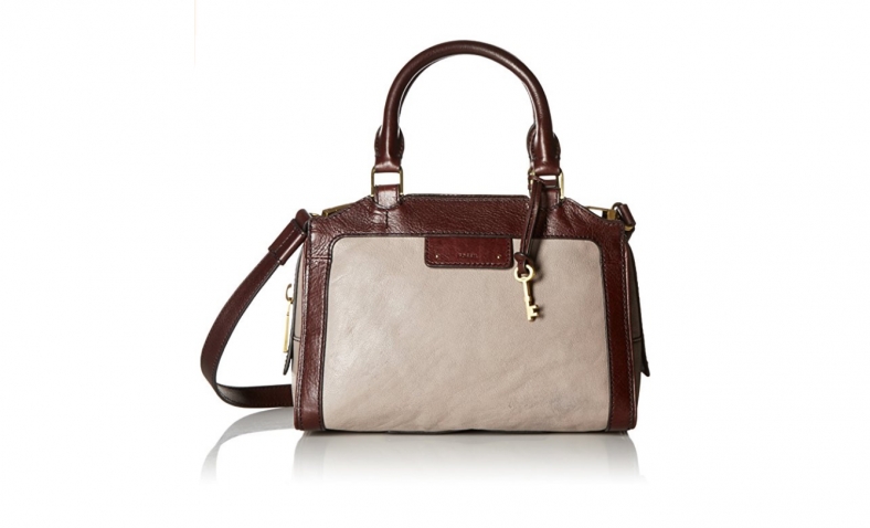 61% off!  Fossil Logan Small Satchel-Black $89.78