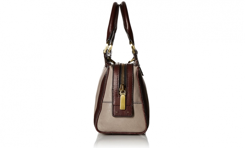 61% off!  Fossil Logan Small Satchel-Black $89.78