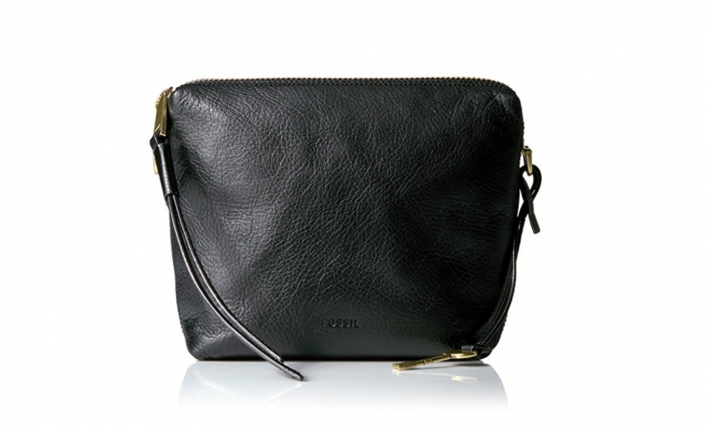 Fossil Maya Crossbody-Cornflower, Black $38.84