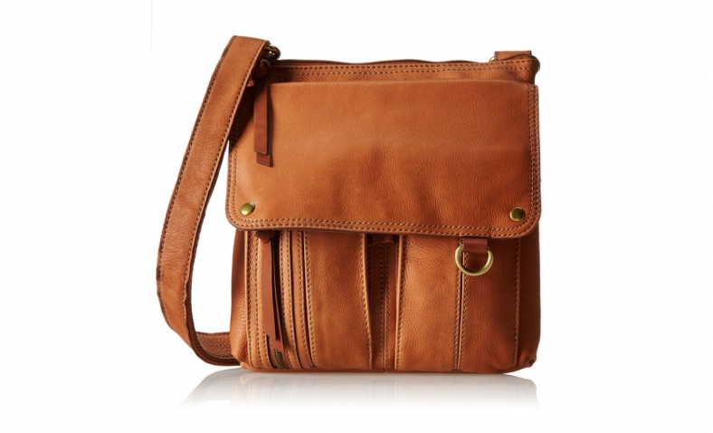 55% OFF! Fossil Morgan Traveler Cross Body Bag $75.19