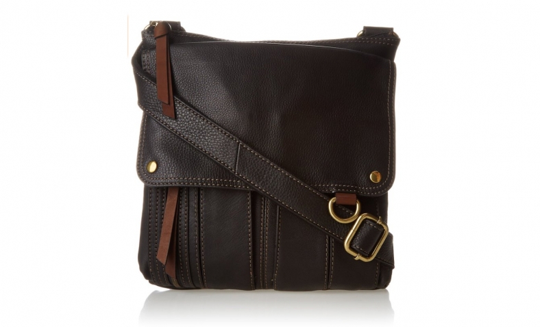 55% OFF! Fossil Morgan Traveler Cross Body Bag $75.19