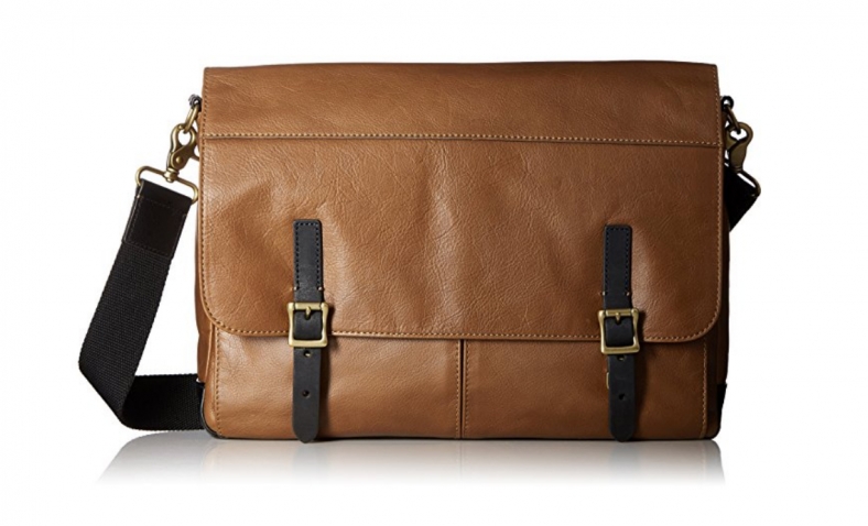 Fossil Women’s Defender Messenger Colorblock Brown $92.62
