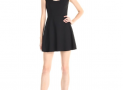 French Connection Women’s Whisper Light Dress, Black, 8 $50.40