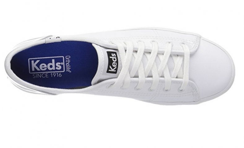 50% off!  Keds Women’s Kickstart Retro Court Patent Fashion Sneaker $30.00