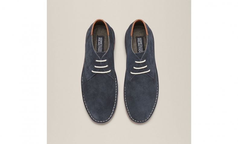 Kenneth Cole REACTION Men’s Desert Wind Chukka Boot, Navy, 9 M US $28.63