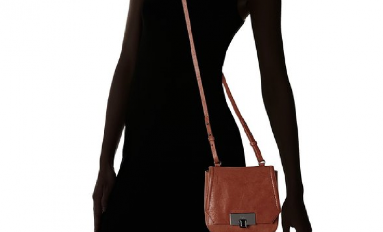 Kooba Handbags Filmore Mini Cross Body Bag, Rust, One Size $65.27