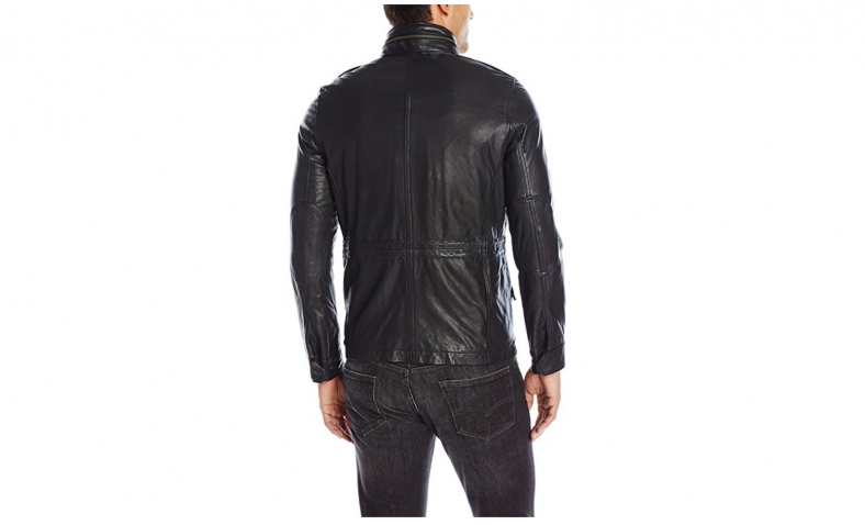 Classic for size L Levi’s Men’s Lamb Leather Four Pocket Military Jacket $110.27