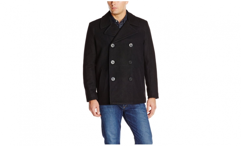 Classic for size S Levi’s Men’s Wool Classic Double-Breasted Wool-Blend Peacoat $35.29