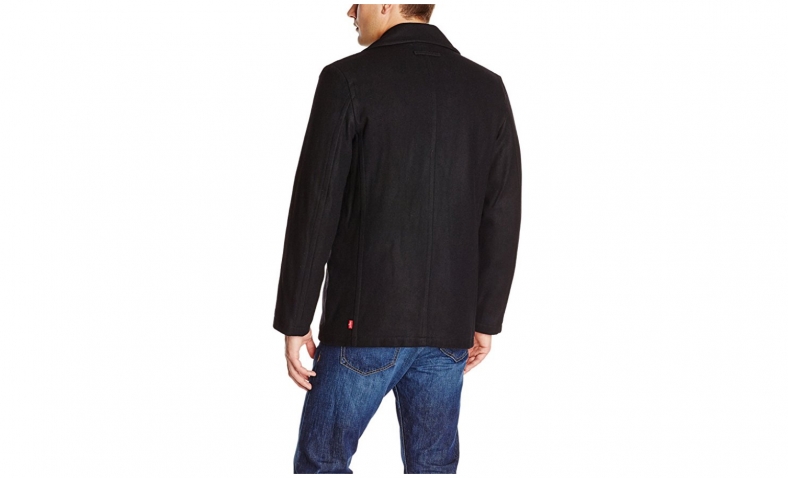 Classic for size S Levi’s Men’s Wool Classic Double-Breasted Wool-Blend Peacoat $35.29