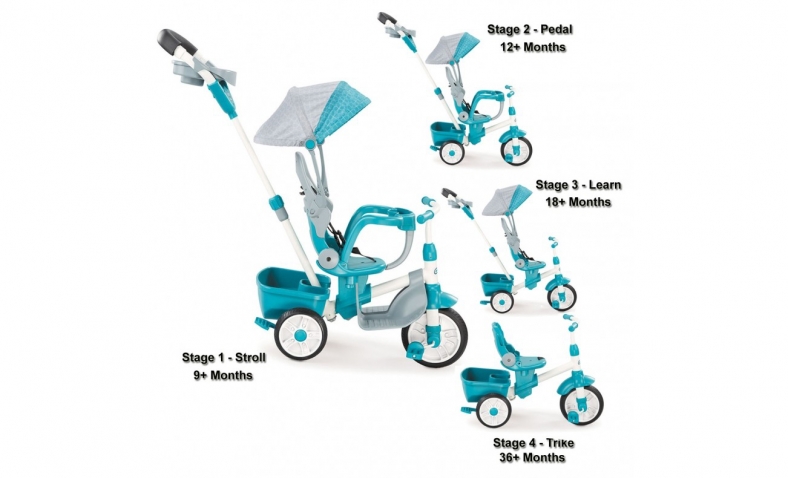 33% off!  Little Tikes Perfect Fit 4-in-1 Trike, Teal $56.96
