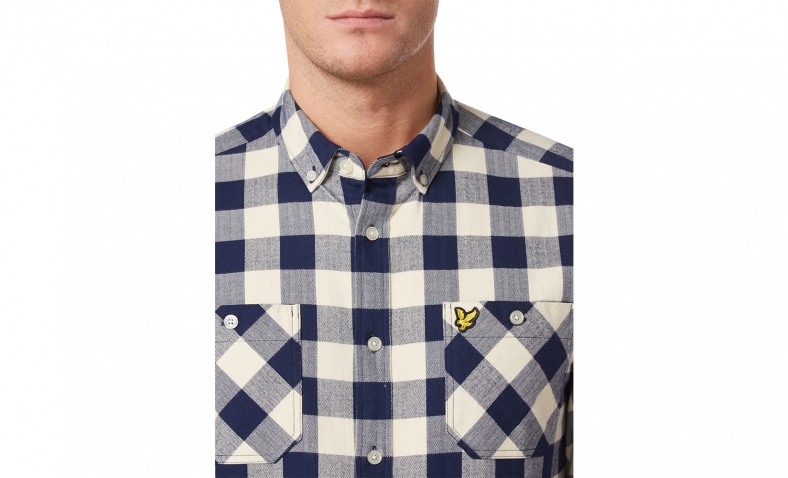 Lyle & Scott Men’s Herringbone Shirt £25.09