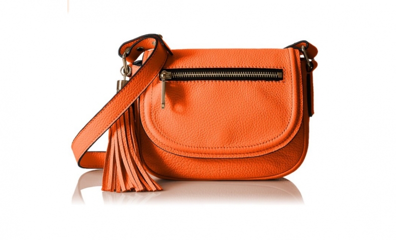 73% off MILLY Astor Small Saddle Cross Body Bag $81.12