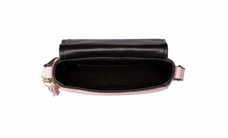 73% off MILLY Astor Small Saddle Cross Body, Blush $78.26