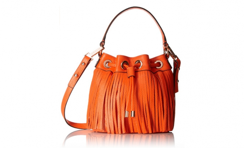 73% off MILLY Essex Fringe Small Drawstring Convertible Cross Body Bag $75.55