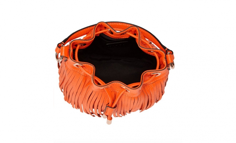 73% off MILLY Essex Fringe Small Drawstring Convertible Cross Body Bag $75.55