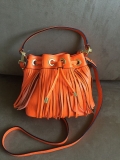 73% off MILLY Essex Fringe Small Drawstring Convertible Cross Body Bag $75.55