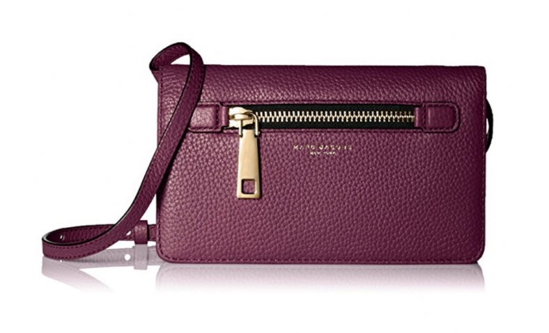 61% off!   Marc Jacobs Gotham City Slgs Leather Strap Wallet $101.18