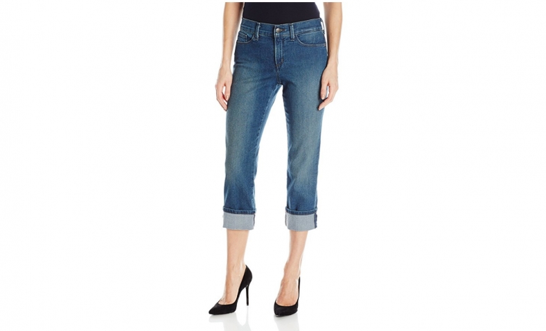 50% off for one day!  NYDJ Women’s Dayla Wide Cuff Capri Jeans $48.99