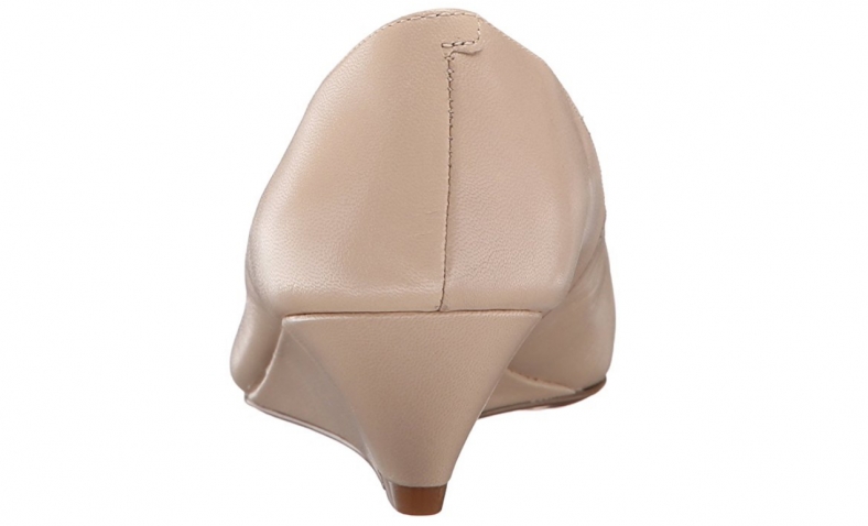 48% off!  Nine West Women’s Elenta Leather Wedge Pump $23.96