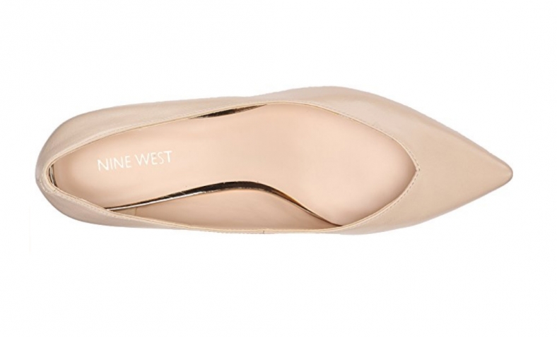 48% off!  Nine West Women’s Elenta Leather Wedge Pump $23.96