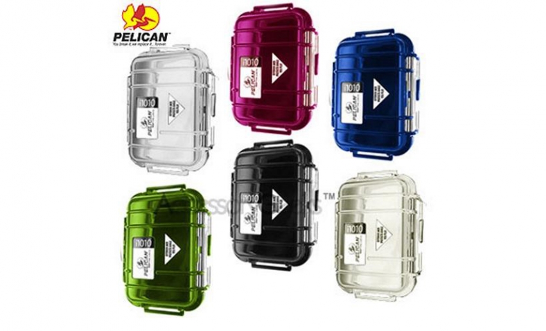 Pelican 1010 Micro Case, Red with Clear Lid $9.84