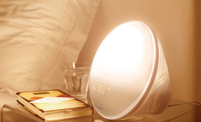 Philips HF3520 Wake-Up Light With Colored Sunrise Simulation, White $97.57