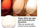 Philips HF3520 Wake-Up Light With Colored Sunrise Simulation, White $97.57