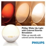 Philips HF3520 Wake-Up Light With Colored Sunrise Simulation, White $97.57