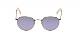 Ray-Ban ROUND METAL – DEMIGLOS BRUSCHED BRONZE Frame LILLAC MIRROR Lenses 50mm Non-Polarized  $84.54