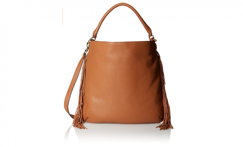 Rebecca Minkoff Clark Hobo Shoulder Bag, Almond, One Size$119.99