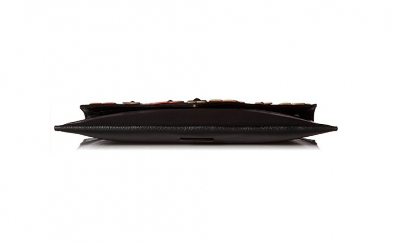 51% off!  Rebecca Minkoff Floral Applique Leo Clutch $61.10