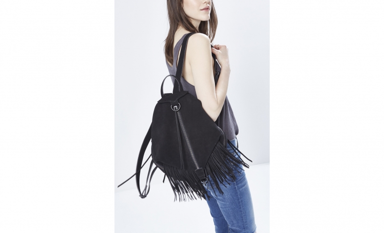 2016 new! 65% off! Rebecca Minkoff Fringe Julian Fashion Backpack Handbag $136.29