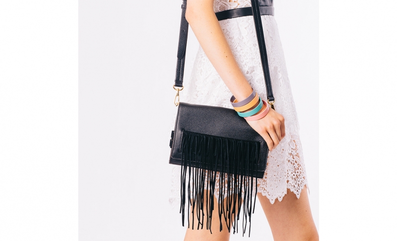 Rebecca Minkoff Heavy Laced Clutch Bag$99.66