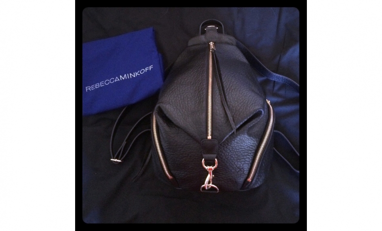 Rebecca Minkoff Julian Backpack Handbag, Putty, One Size$139.99