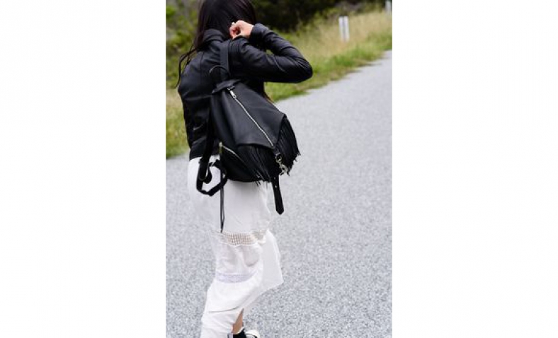 Rebecca Minkoff Julian Backpack Handbag, Putty, One Size$139.99