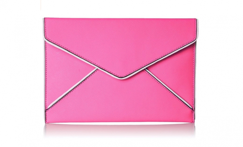 Rebecca Minkoff Leo with Contrast Piping Clutch $41.81