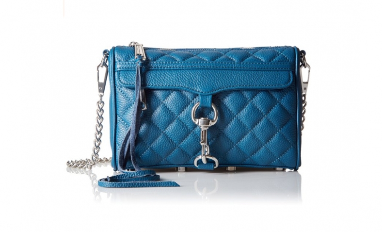 New on Amazon Rebecca Minkoff Quilted Mini Mac,Navy $76.34
