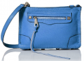 Rebecca Minkoff Regan Cross Body, Denim Blue, One Size $100.60