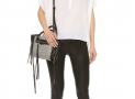 Rebecca Minkoff Side Zip Regan Tote Shoulder Bag $96.38