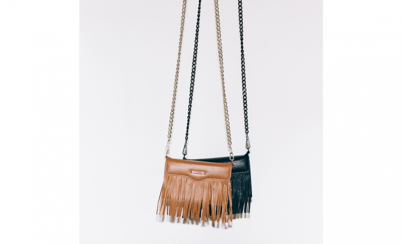Rebecca Minkoff Universal Fringe Crossbody Iphone 6 Galaxy S6 Phone Wristlet, Almond, One Size$59.98